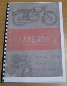 SPARE PARTS MANUAL LAVERDA 100 SPORT LUSSO TURISMO