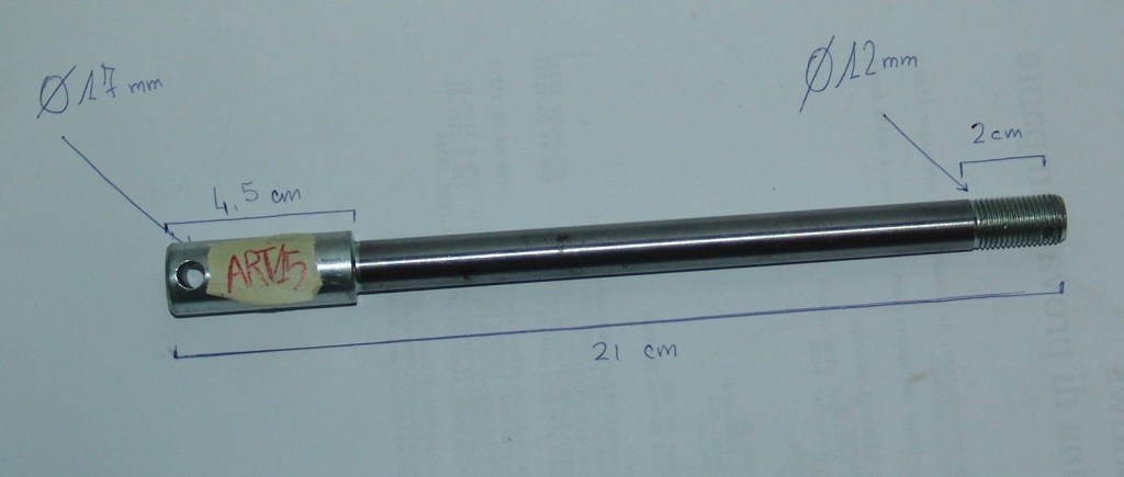 PERNO RUOTA BENELLI MORINI MALANCA MINARELLI ART 15