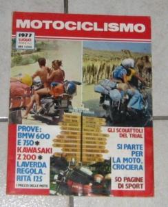 RIVISTA MOTOCICLISMO MOTO D\'EPOCA BMW LAVERDA KAWASAKI