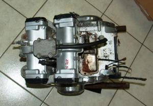 BLOCCO MOTORE ENGINE BLOCK SUZUKI BICILINDRICO TIPO J501 500??