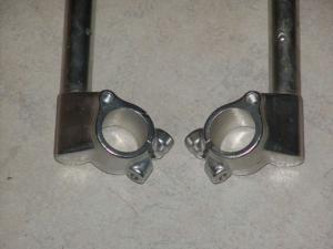 SEMIMANUBRI HANDLE PIPE SET IN ALLUMINIO DA 32 mm